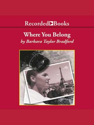 cover image of Where You Belong